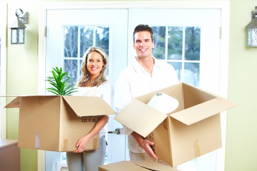 Business relocation logistics and workspace setup in France